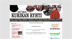 Desktop Screenshot of kurikanryhti.fi